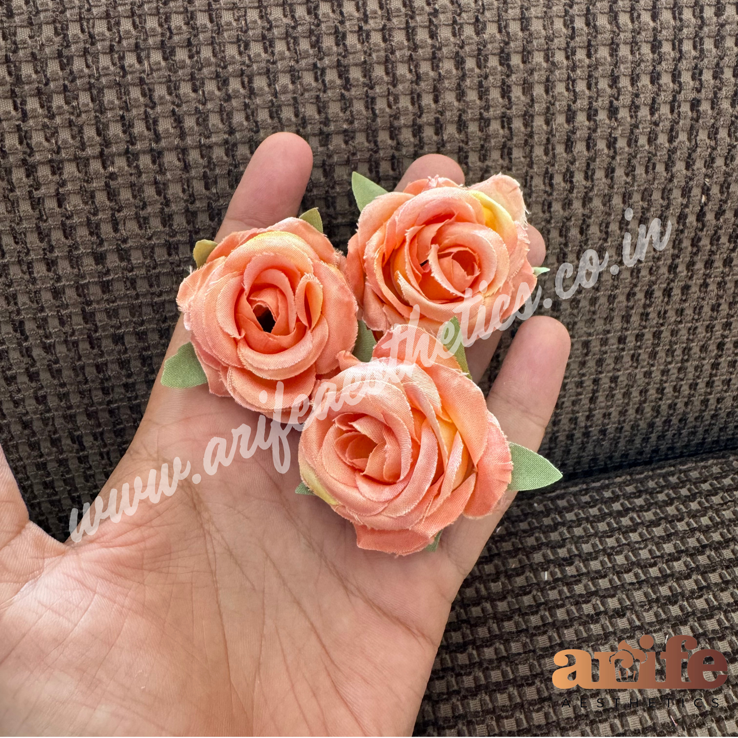 Artificial Roses 5pc Pack