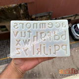 Silicon Fondant Mould Alphabet