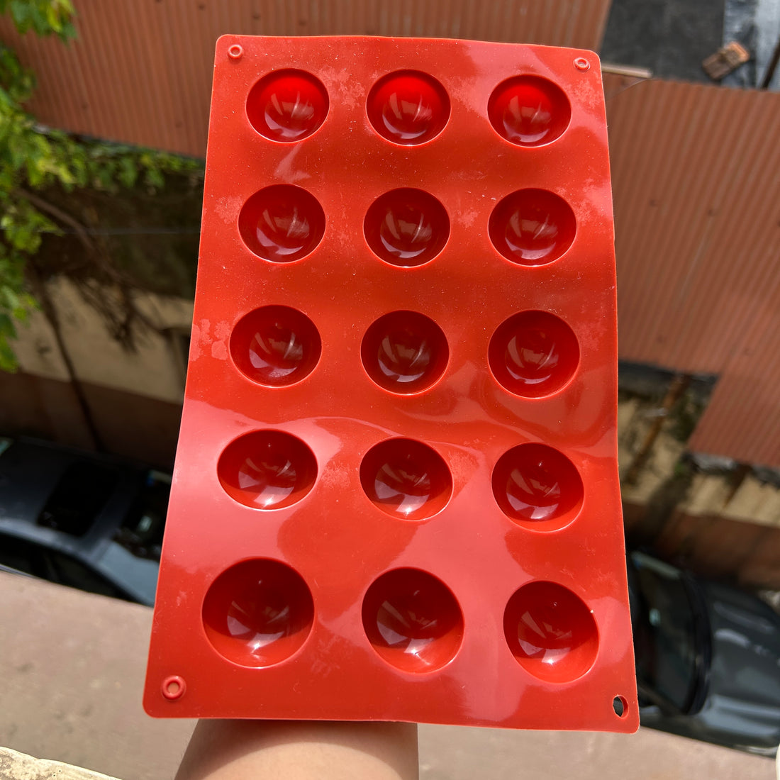 15in1 Cavity Sphere / Round Chocolate Bomb Mould