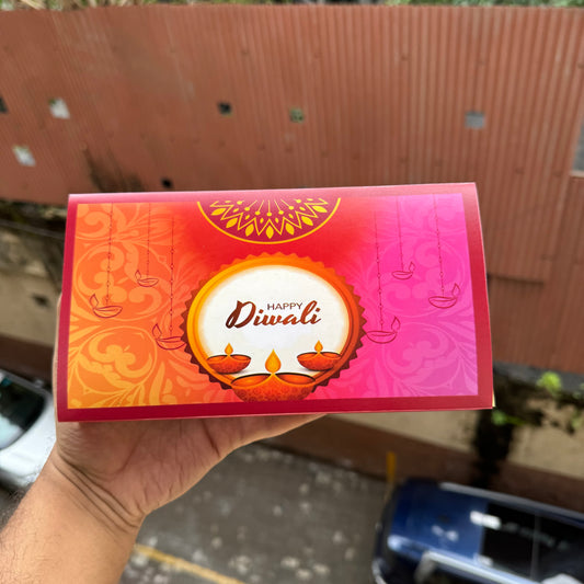 Diwali Slider Box - 8 Cavity - For Chocolates / Candles / Truffles / Brownies / Mithai’s & More (10pc)