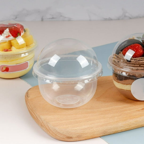 250ml Mousse / Cake / Ice Cream Container (10pc)