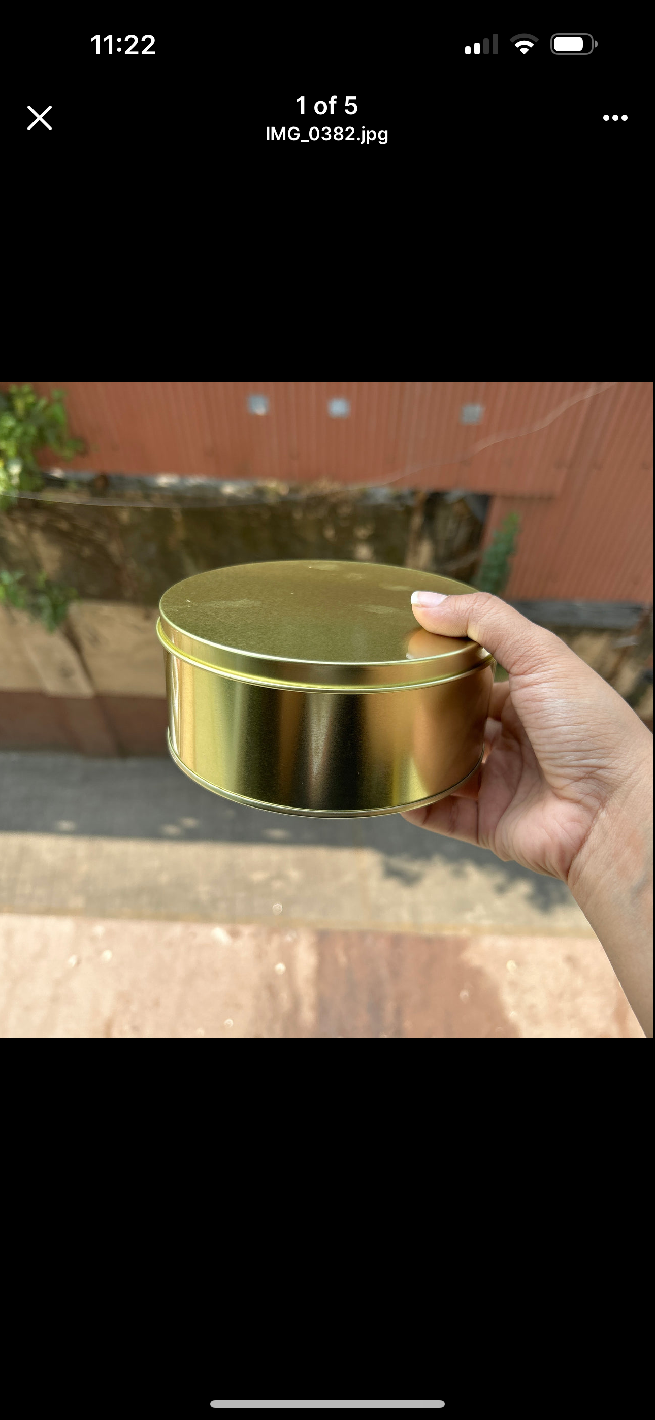 Gold Dream Tin