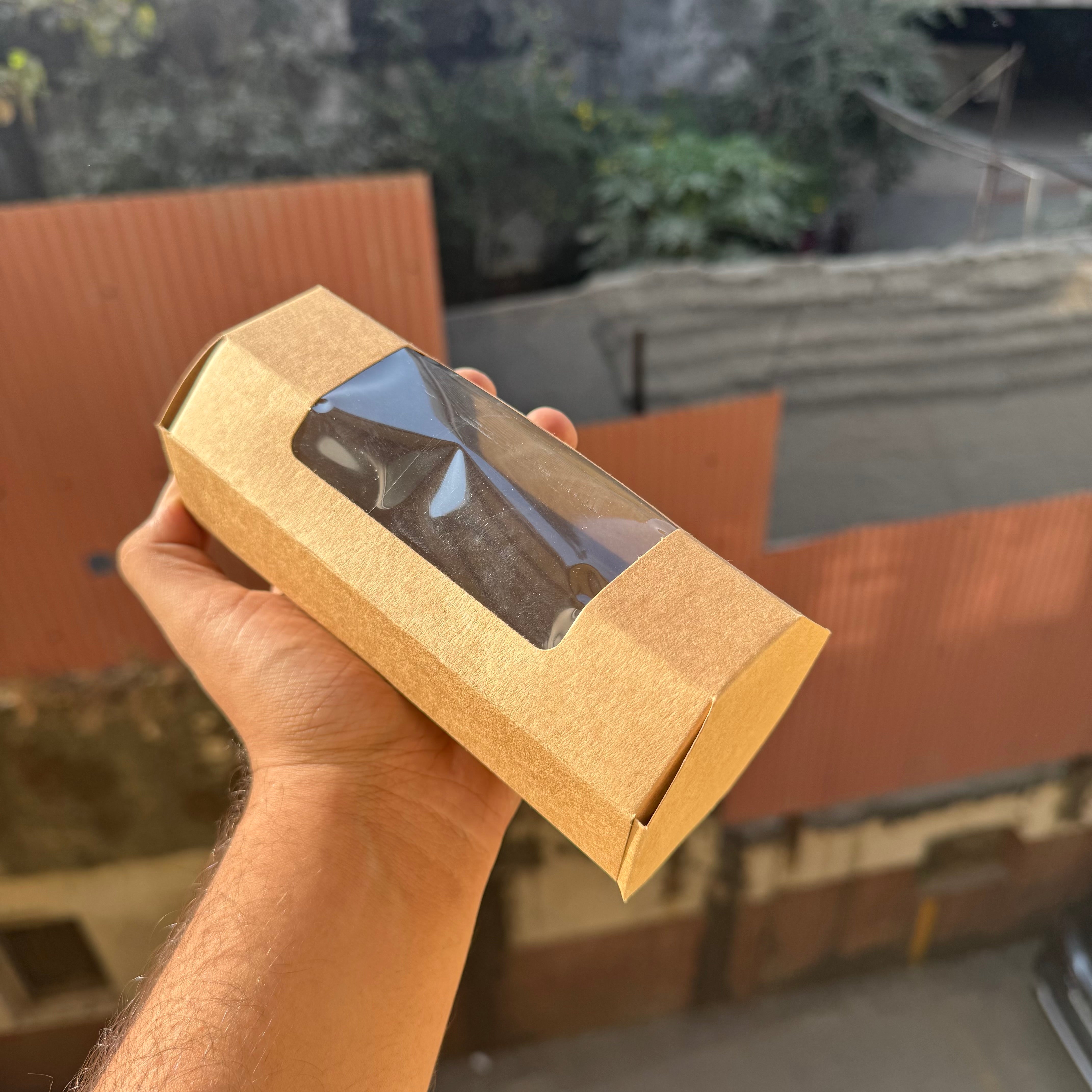 Cylindrical Stand Up Cookie Box (10pc)