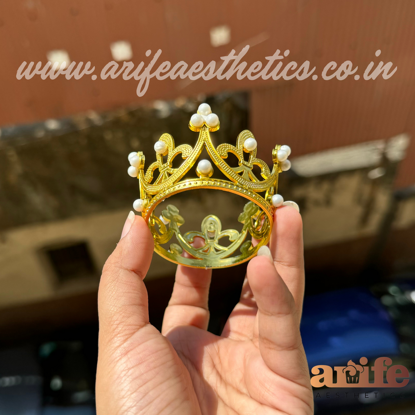 Gold Crown Topper