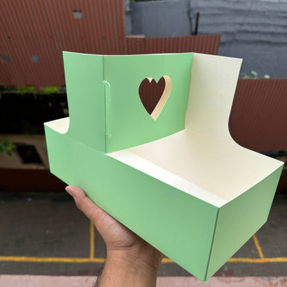 Heart Handle Hamper Box