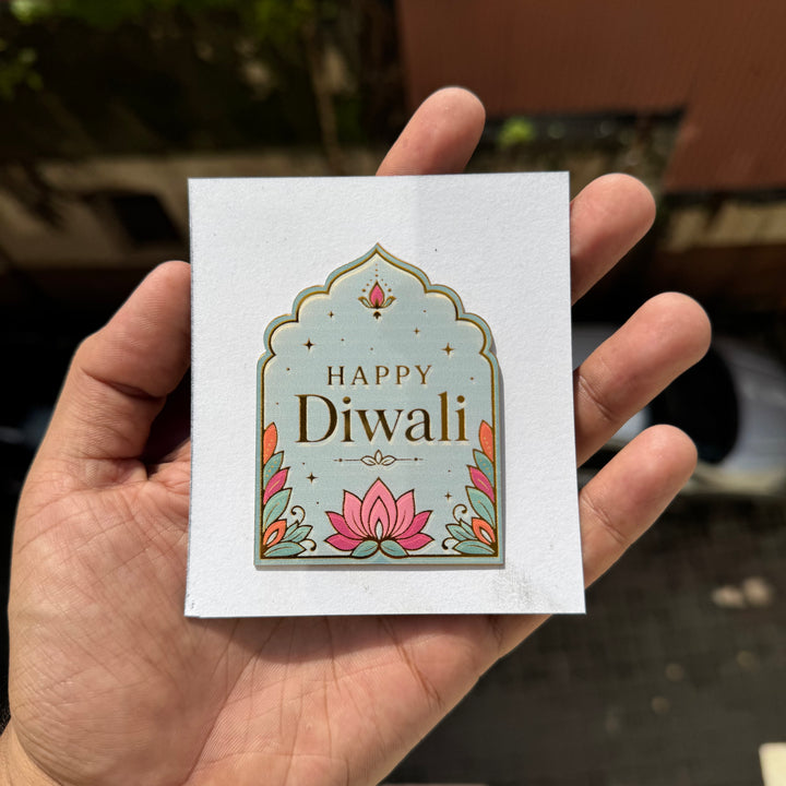 Printed Acrylic Diwali Charm 1pc DC#3