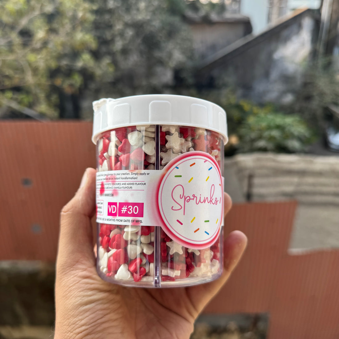Valentine Sprinkle Saver Set 5in1 350gms #VD30
