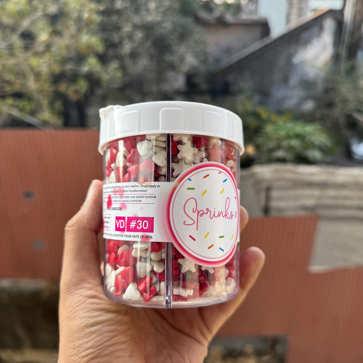Valentine Sprinkle Saver Set 5in1 350gms #VD30