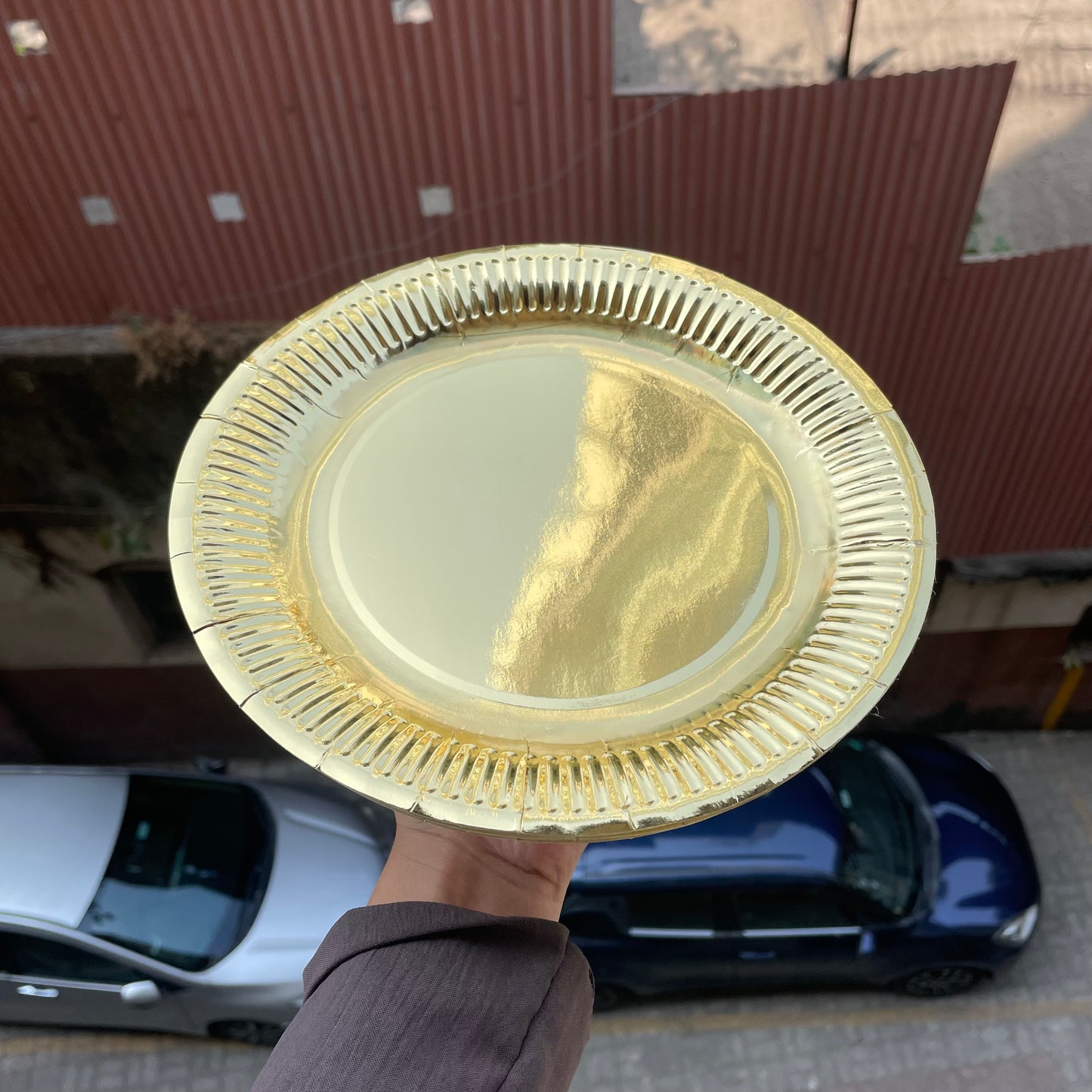 Golden Paper Plates (50pc)