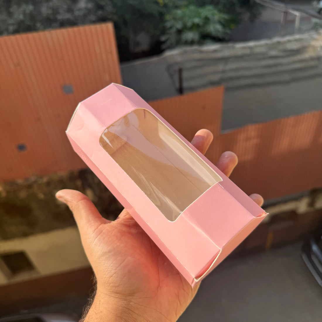 Cylindrical Stand Up Cookie Box (10pc)