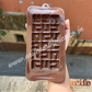 Jigsaw Bar Designer Silicon Chocolate Brown Mould