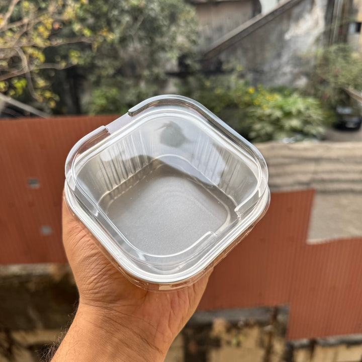 Big Square Foil Bakeable Cup (10pc)