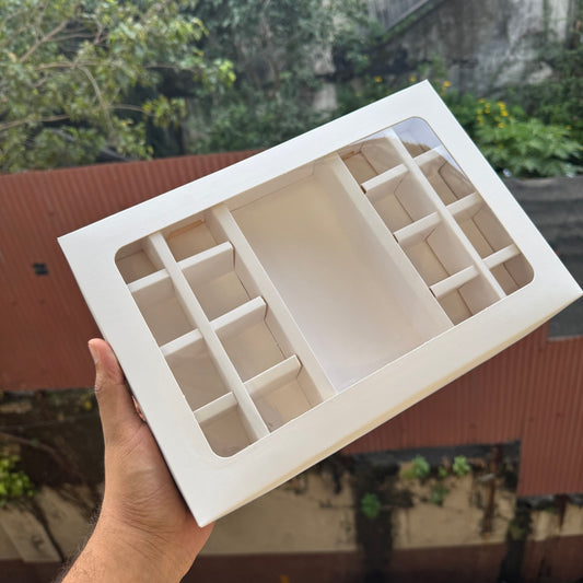 Plum Loaf / Bar and 16 cavity Hamper Box With Lid (10pc)