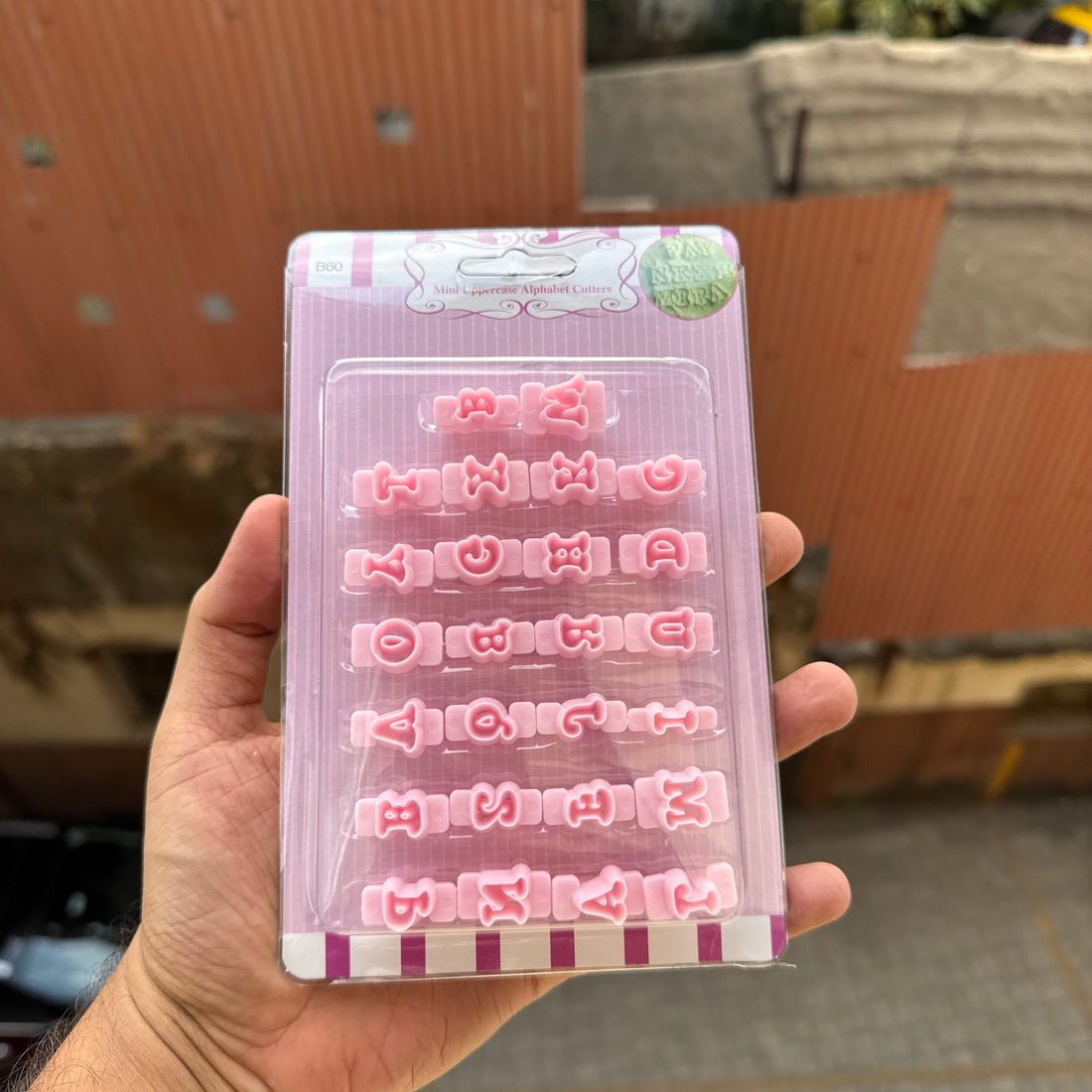 Small Alphabet Uppercase Cutter / Stamp
