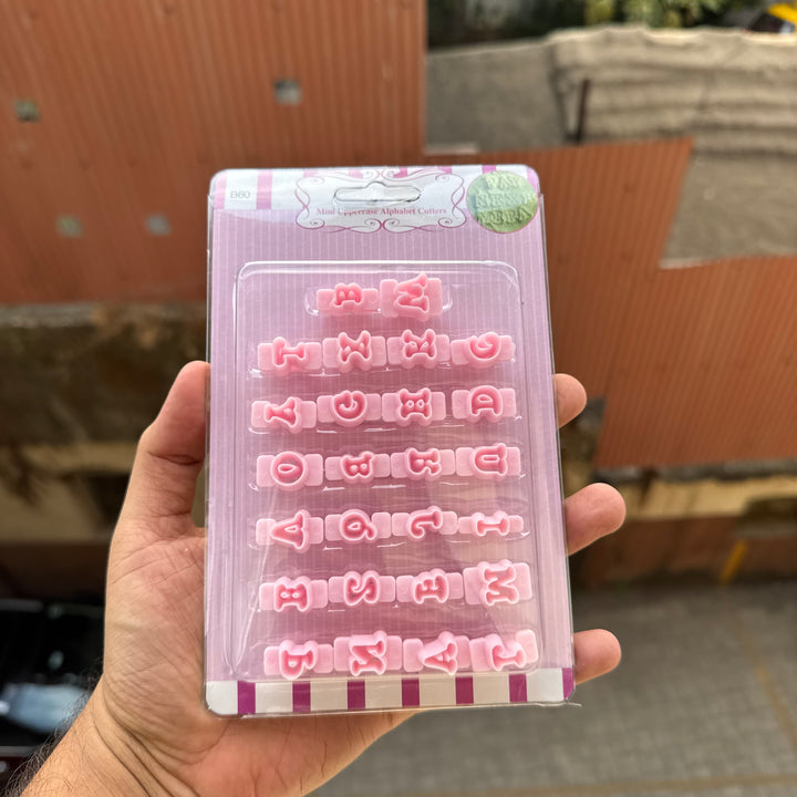 Small Alphabet Uppercase Cutter / Stamp