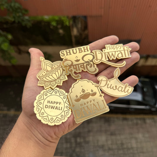 Diwali Coin / Charms (5pc set) •  Surprise Me Any Design