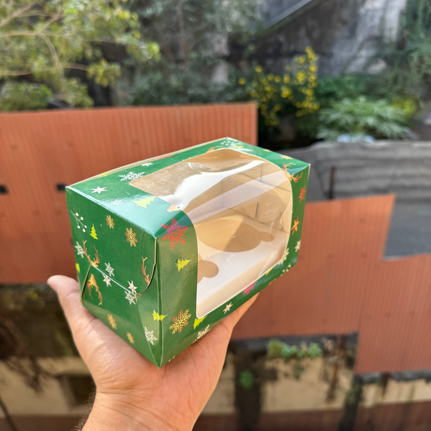 2 Cupcake L Shape Christmas (10 pc)