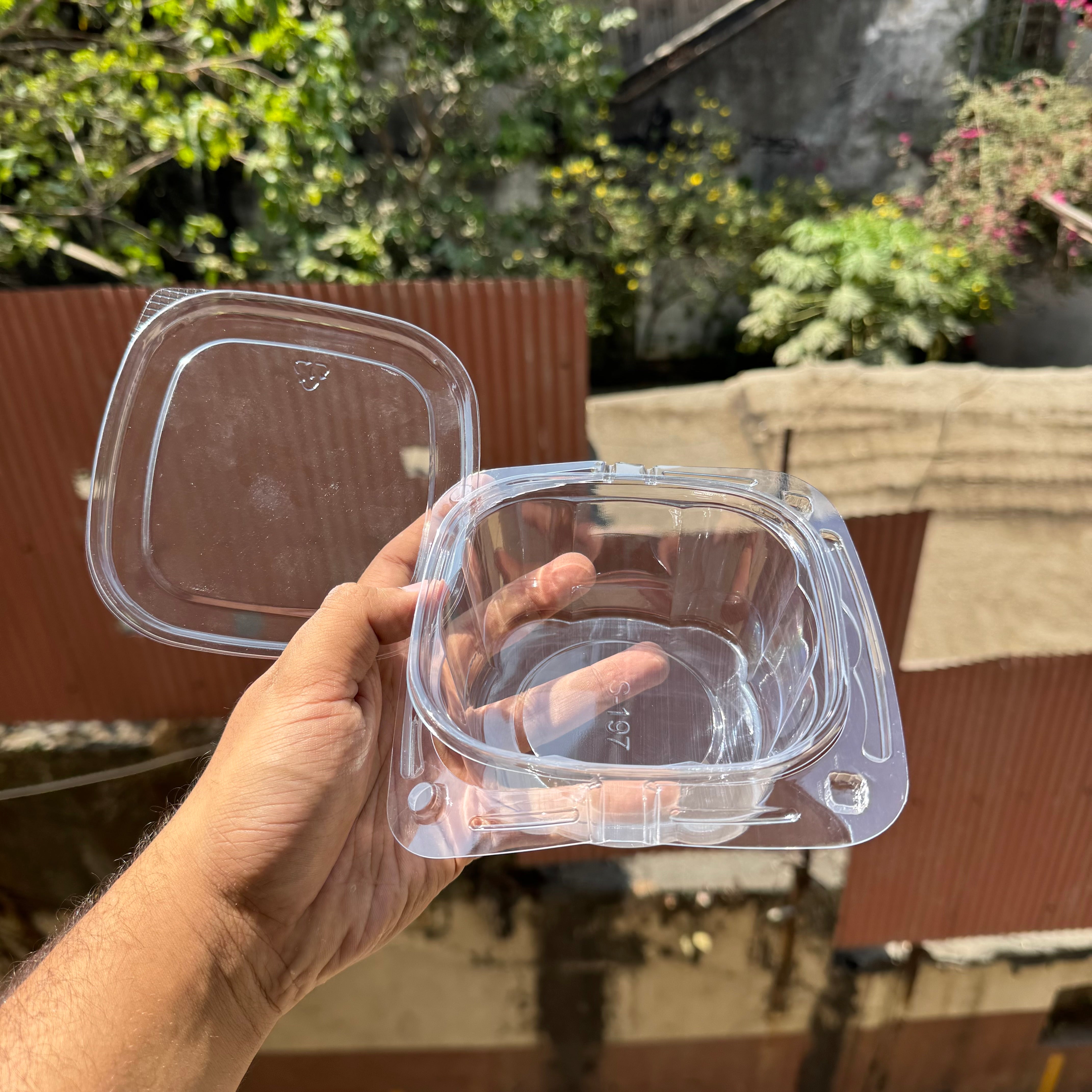 Bag Dessert Container PVC (10pcs) Big