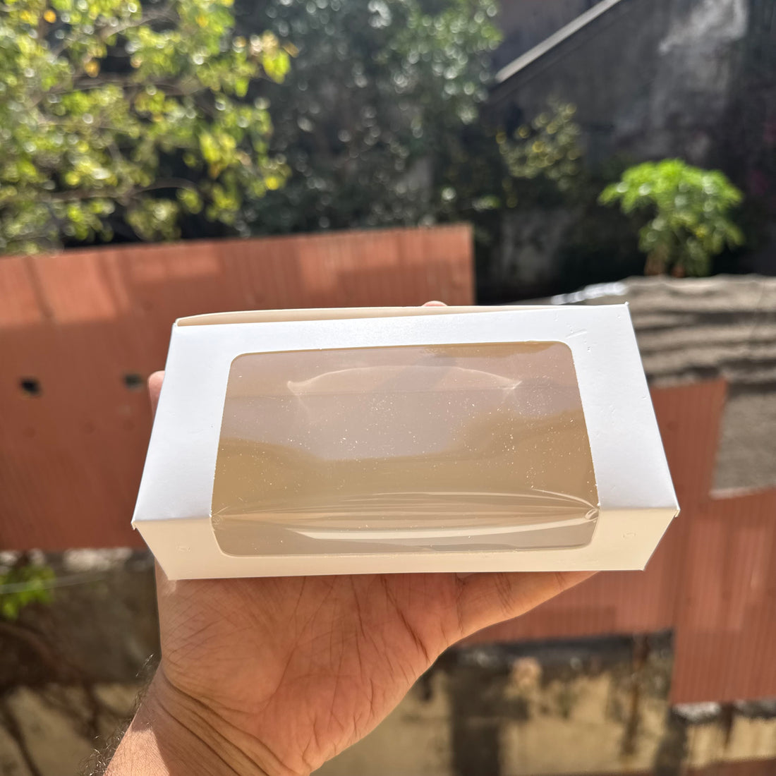 2 Brownie L Shape Window Box White (10pc)