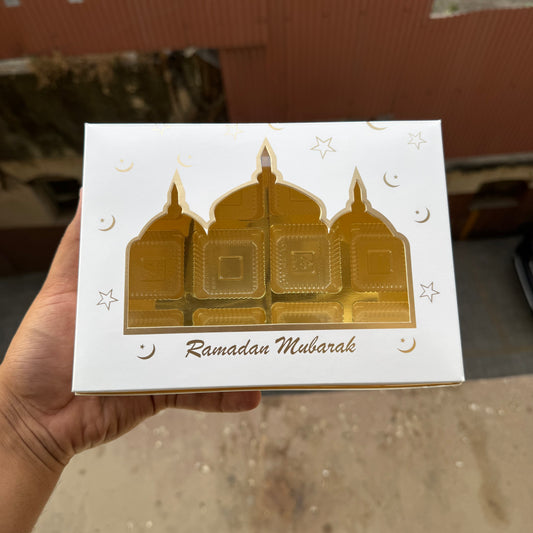 Ramadan Box For 12 Dates / Truffle / Chocolate / Mini Brownie (10pc)