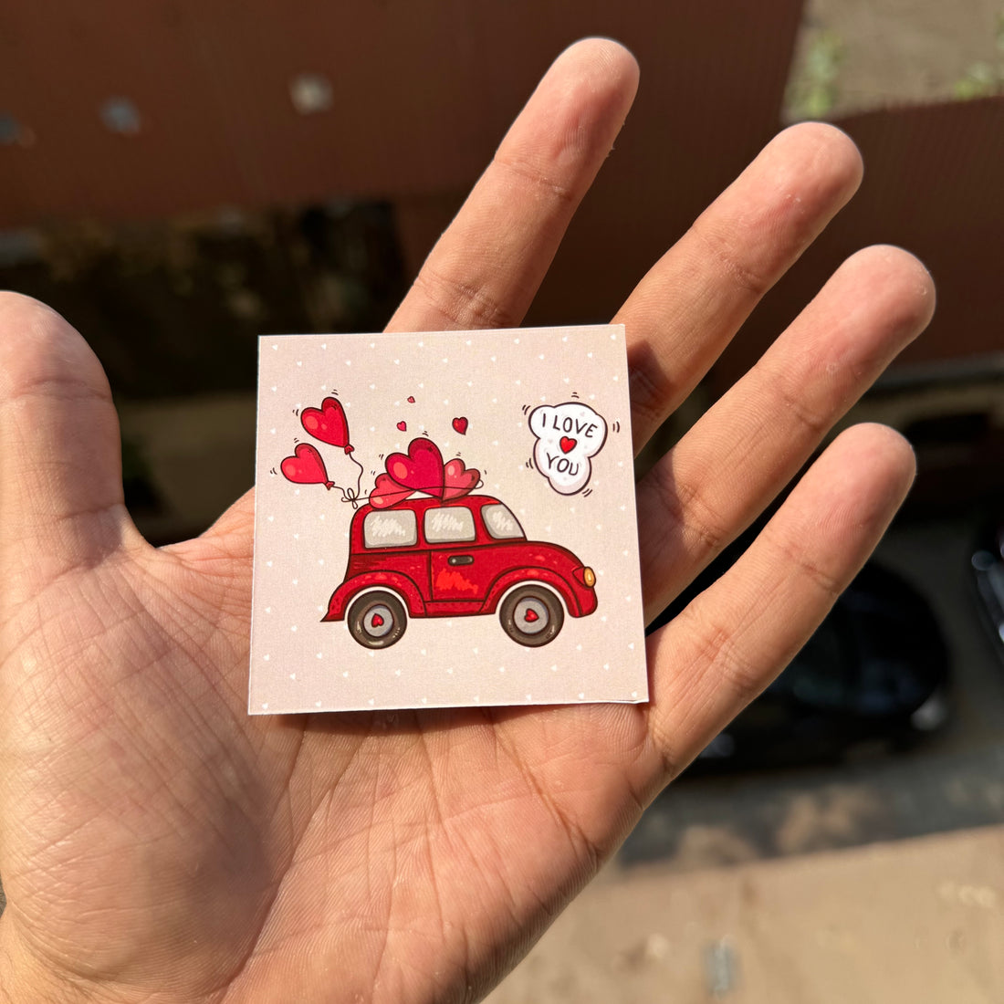 Valentine Small Cards Set Of 10 pc