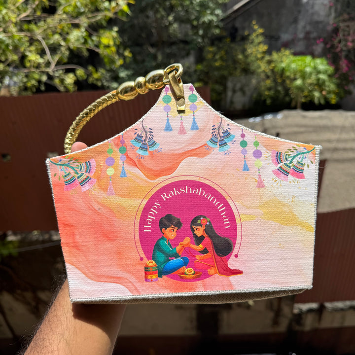 Collapsible Rakhi Basket For Hampers 1pc
