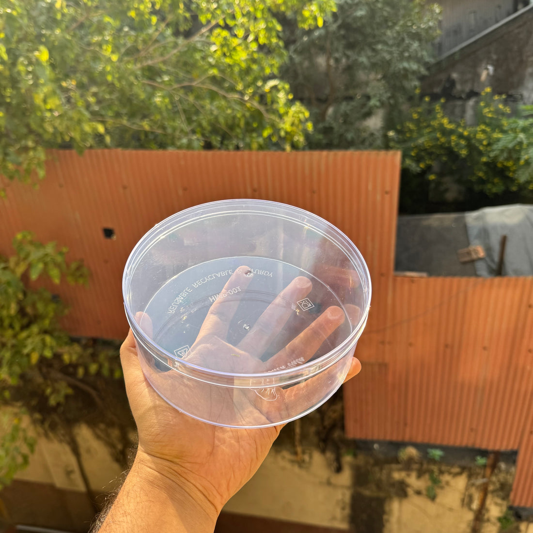 Big Size 6.5inch Round Acrylic Tubs For Matilda Cake & More (12pc set)