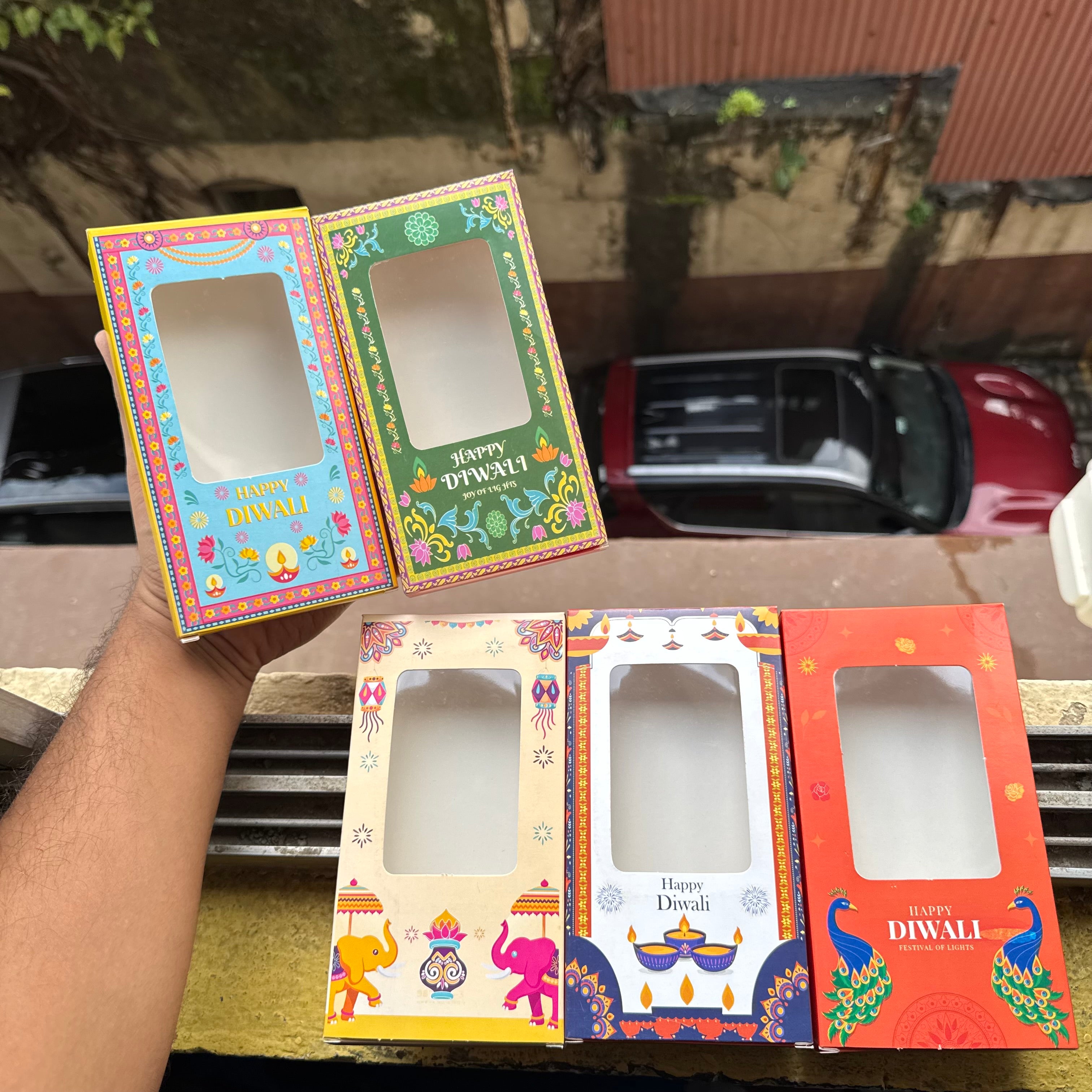 Diwali Bar Box | Candle Box (10pc Assorted) ~ Aesthetic Edit