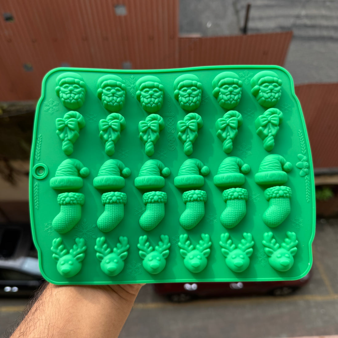 Christmas Silicon Mould