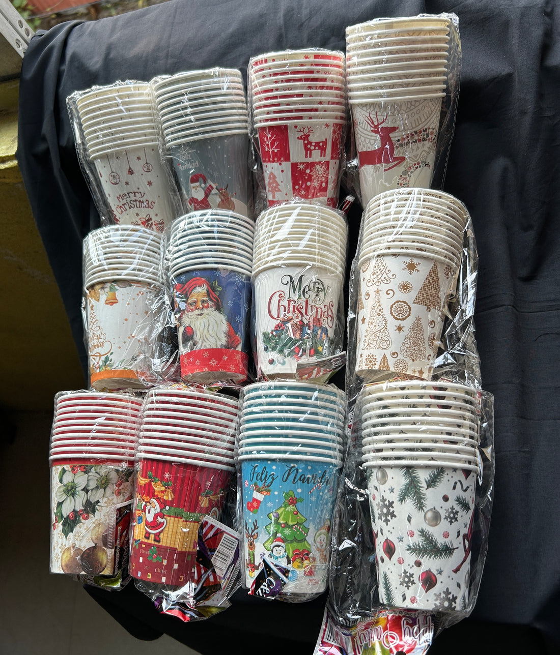 Christmas Disposables - Xmas Paper Cups 210ml (10pcs) - Any Print