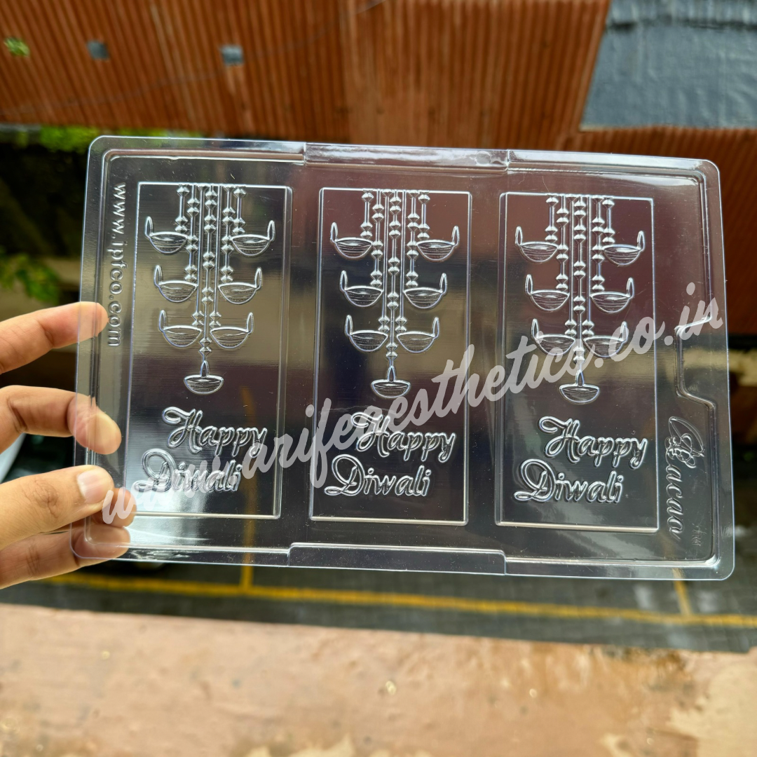 Diwali Chocolate Bar Mould PVC