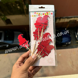 Christmas Paper Topper (10pc)