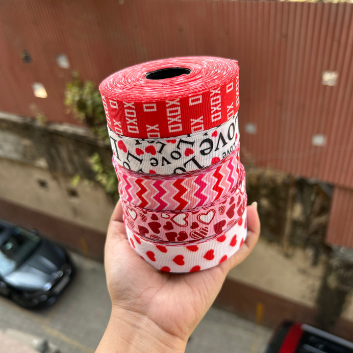 Heart Ribbon Roll