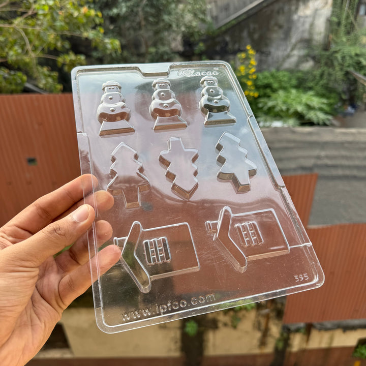 Xmas Pvc Cacao Chocolate Mould