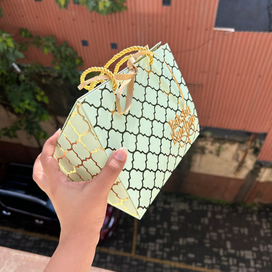 Diwali Pastel Triangle Bag