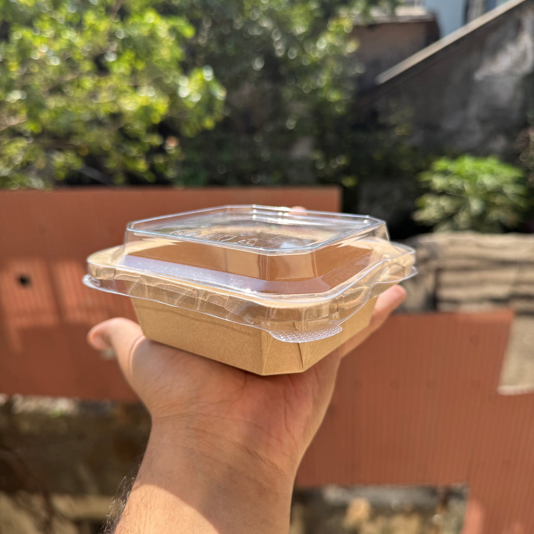 Kraft Tub Square (10pc)