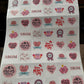 Mothers Day Sticker Sheet Square