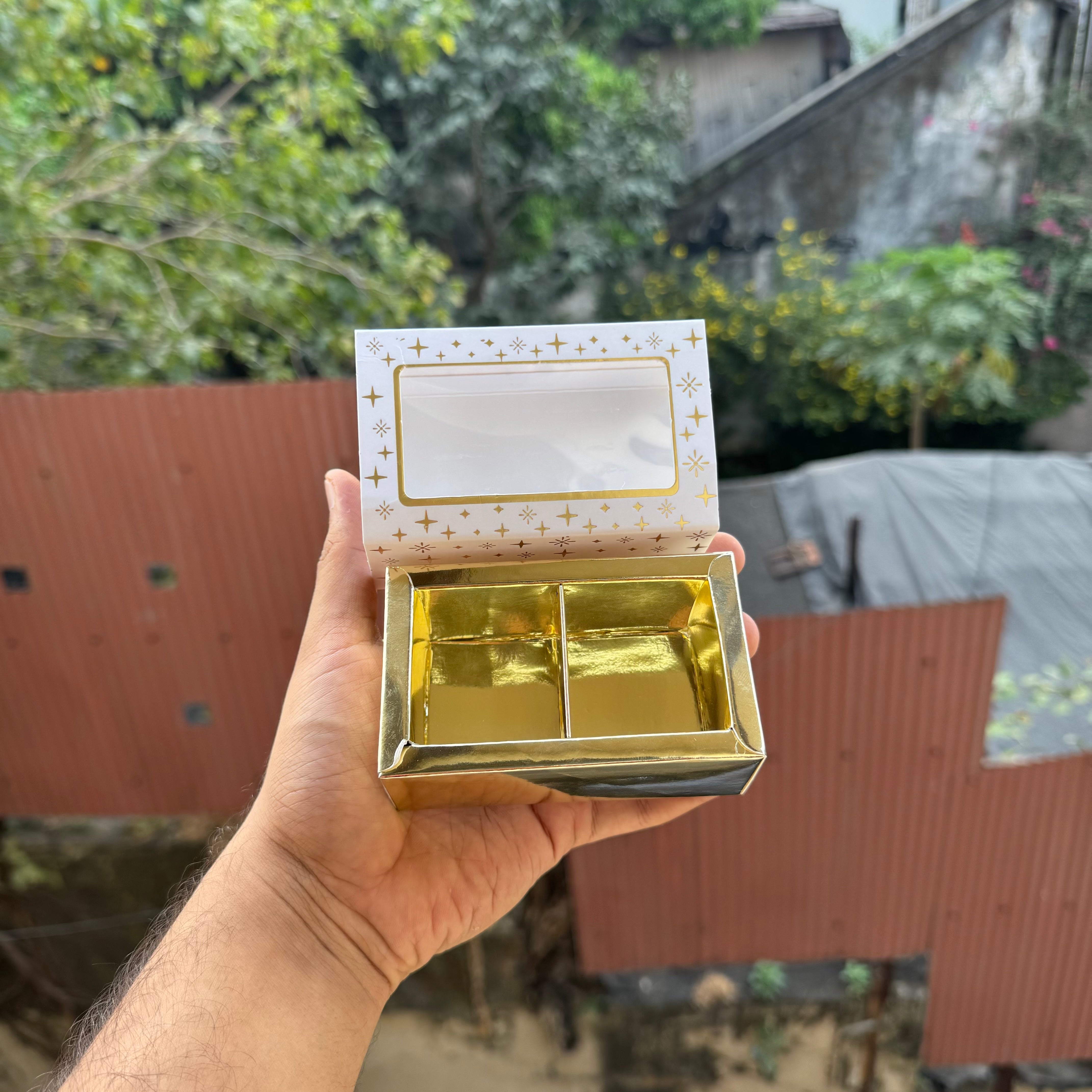 Two Laddoo Premium Box (10pc) | White