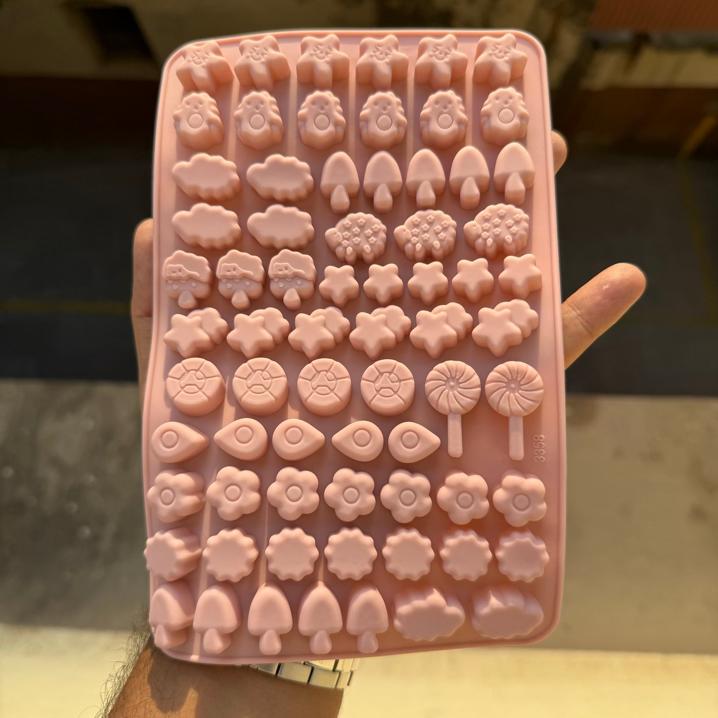 Cute Chocolate & Jelly Mould