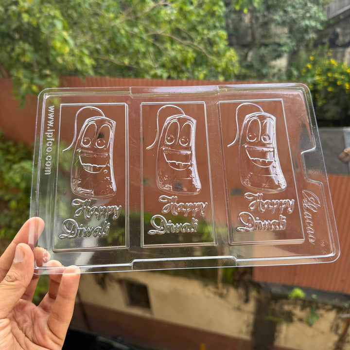 Diwali PVC Bar Chocolate Mould