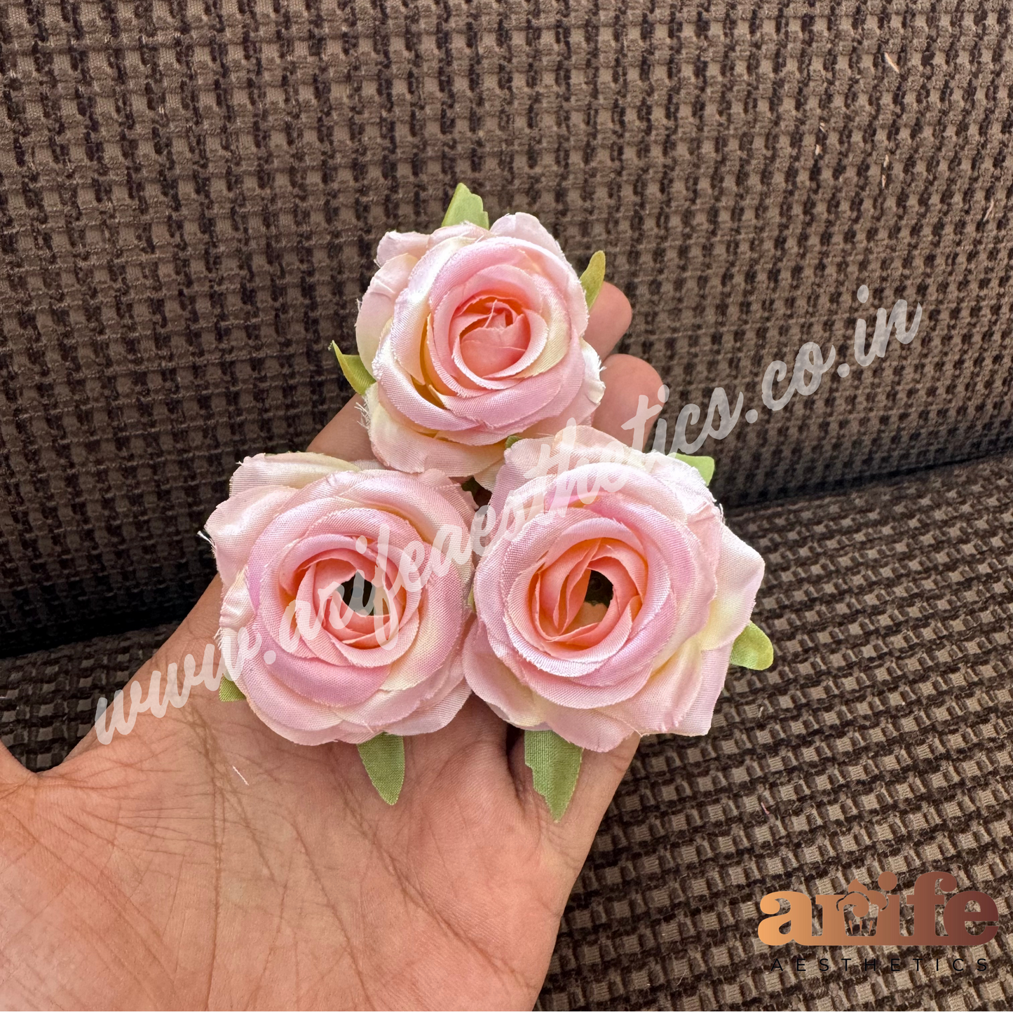 Artificial Roses 5pc Pack