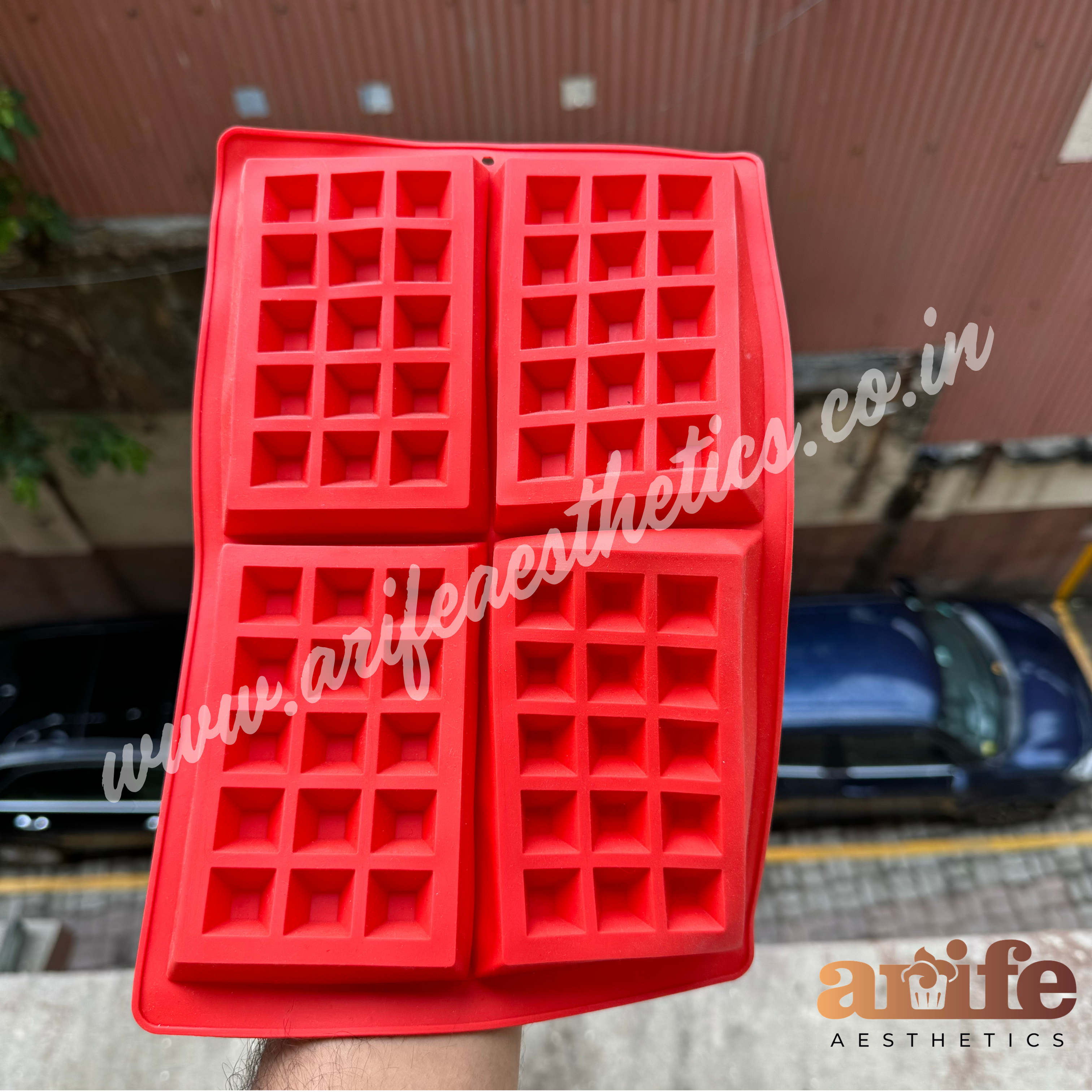 Waffle Silicon Mould
