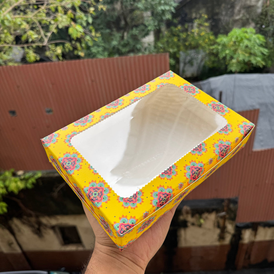 6 Brownie Box Bandhan Collection (10pc) • Yellow Mandala - Arife.Aesthetics