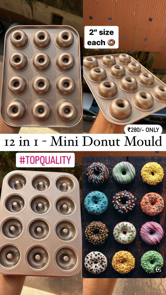 Nonstick Mini Donut Mould