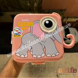 Super Elephant Double Decker Stainless Steel Lunch Box