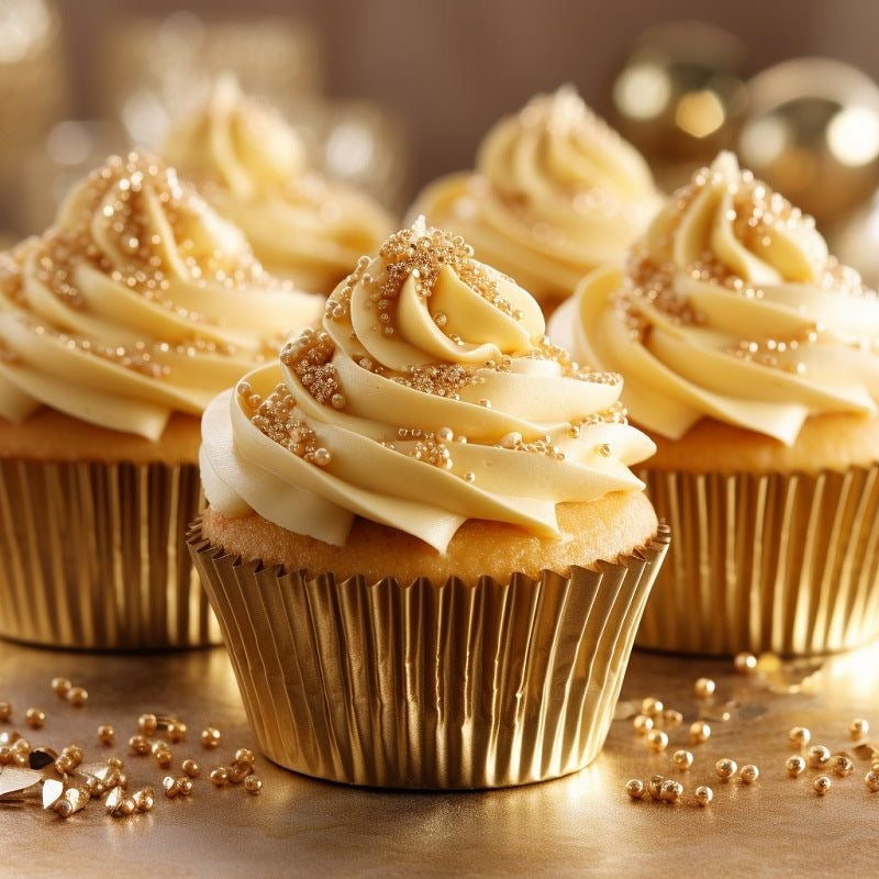 Golden Cupcake Liner 11cm