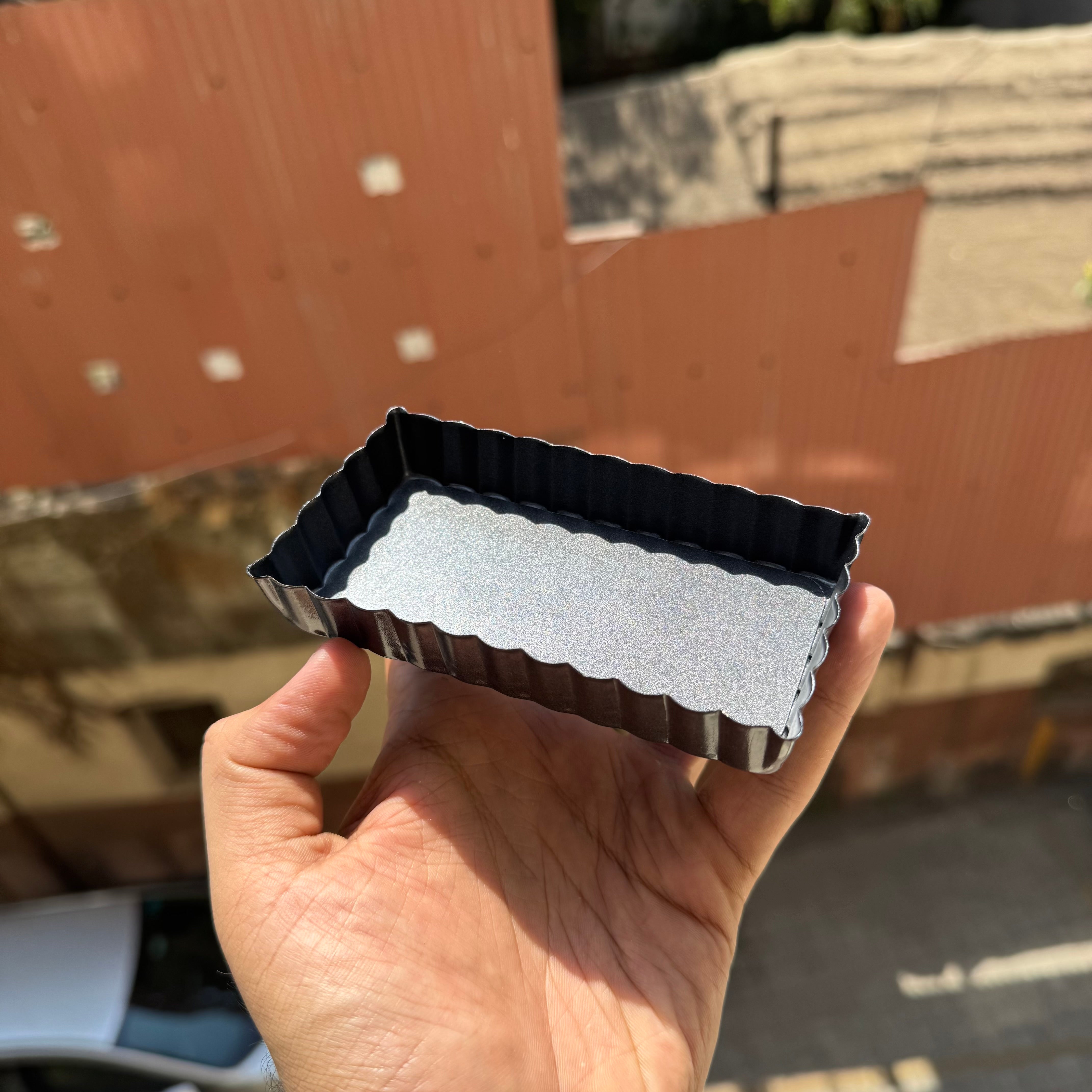 Removable Bottom Rectangle Tart Tin