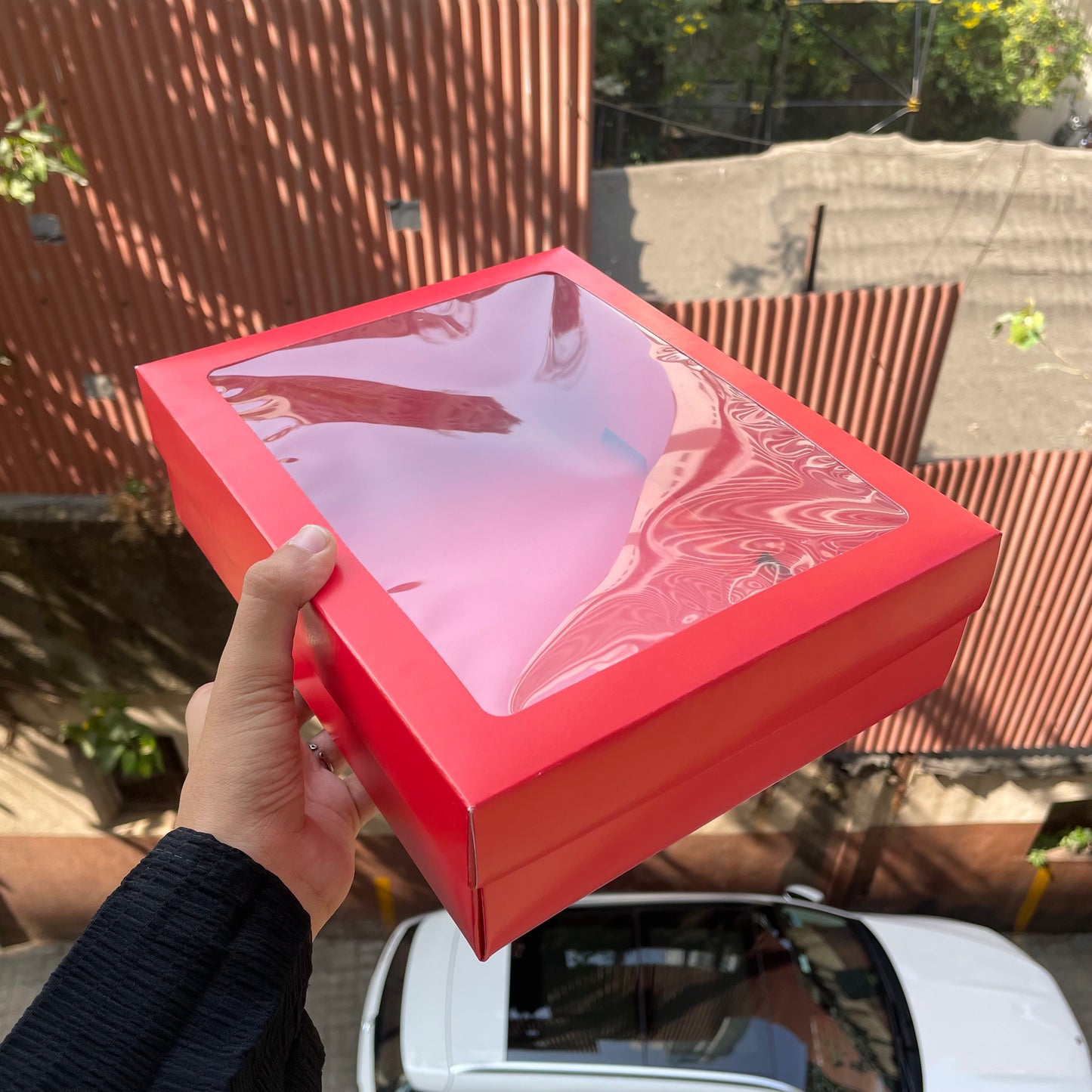 Valentine Red Hamper Box
