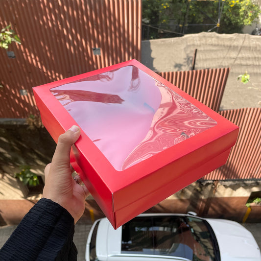 Valentine Red Hamper Box