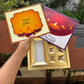 Diwali Bar + 6 Cavity Flap Box (10c) includes golden cavity